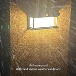Solar Wall Light 3W HW999 - Image 6
