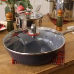 Neoflam Inox Aluminium Wok with Lid 28cm - Image 3