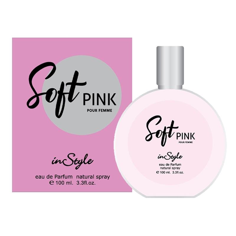 9029e72becd4b4804b1f172d16b44c8e.jpg INSTYLE SOFT PINK EDP 100ML - Image 1