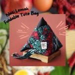KTJ Kopitiam Series:Nasi Lemak Foldable Totebag