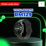 [PRESTO LUCKY DRAW] Haylou Watch 2 Pro (Worth RM129)