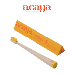 Acaya Sun-Kissed Yellow Bamboo Toothbrush