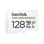 SanDisk MicroSD High Endurance 128GB Video Monitoring UHS-I C10 V30 U3 Memory Card