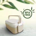 ECO Bamboo 2 Tier Lunch Box – 1200ml - Image 3