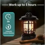 Retro LED Dimmable Camping Light - Image 2