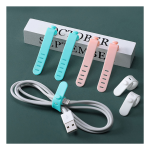 Multipurpose Winder Cable Tie Silicone Headphone (6pcs) - Image 5