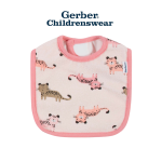 Gerber Girls Leopard Bibs 3pcs - Image 2