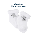 Gerber Baby Animals Wiggle-Proof Socks 6pairs - Image 5