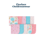 Gerber Girls Princess Washcloths 10pcs - Image 8
