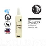 JS Exclusive Classic Styling Styling Spritz Hard Hold (Non-Aerosol Hair Styling Spray) (JVII) – 320ML (HB)