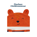 Gerber Boys Fox Bath Wrap - Image 2