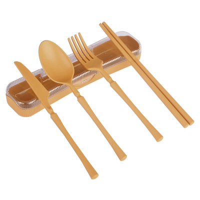 c24ad53b6352ea635d5db12d01464d3e-2.png Premium 4-in-1 Colour Cutlery Set - Image 1