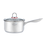Neoflam Stainless Steel Saucepan with Lid 18cm