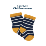 Gerber Fox Wiggle-Proof Jersey Crew Socks 6pairs - Image 7