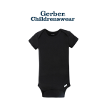 Gerber Dino Short Sleeve Onesies Bodysuits Newborn 4pcs - Image 2