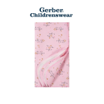 Gerber Princess Flannel Receiving Blankets 4pcs - Image 4