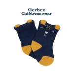Gerber Fox Wiggle-Proof Jersey Crew Socks 6pairs - Image 2