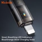 Mcdodo Transparent Data Cable Type-C to Lightning CA-3161 - Image 4