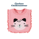 Gerber Girls Leopard Bibs 3pcs - Image 4