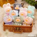 Canned Pig LuLu – Good Times Series Glue Face Plush Pendant Blind Box - Image 2