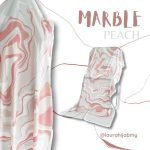 Laura Hijab Marble Peach - Image 5