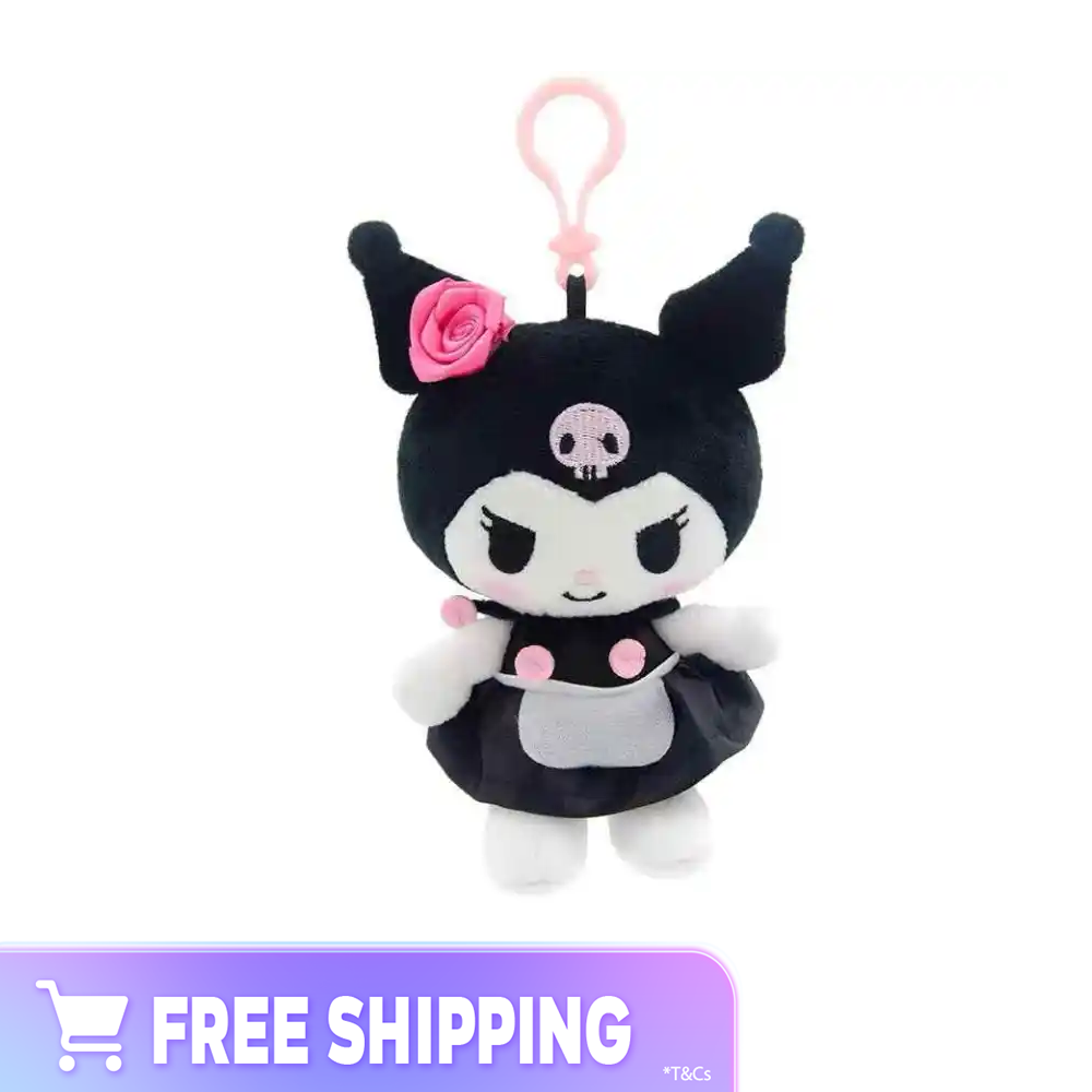 fdaabf4ffc7372e56d7de29a7049f4d2.png Kuromi Rose Series Keychain - Image 1
