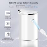 Foaming Soap Dispenser, 10oz/300ml Touchless Automatic Dispenser with Adjustable Volume Control - Image 2