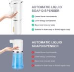 Foaming Soap Dispenser, 10oz/300ml Touchless Automatic Dispenser with Adjustable Volume Control - Image 6