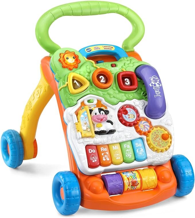 71AQLVQBJPL._AC_SX679_ VTech Sit-to-Stand Learning Walker - Image 1